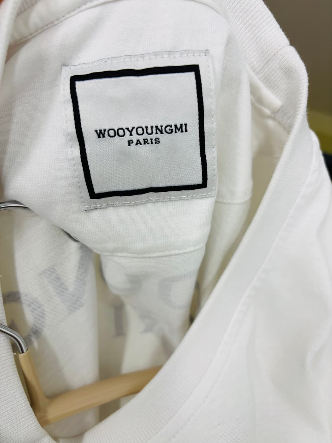 22ss 우영미 플라워 프린트 반팔 티셔츠 상품이미지5