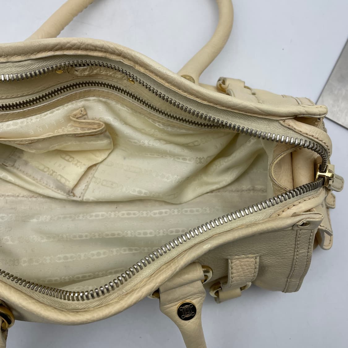 셀린느 사이드 투포켓 아이보리 숄더백 상품이미지10