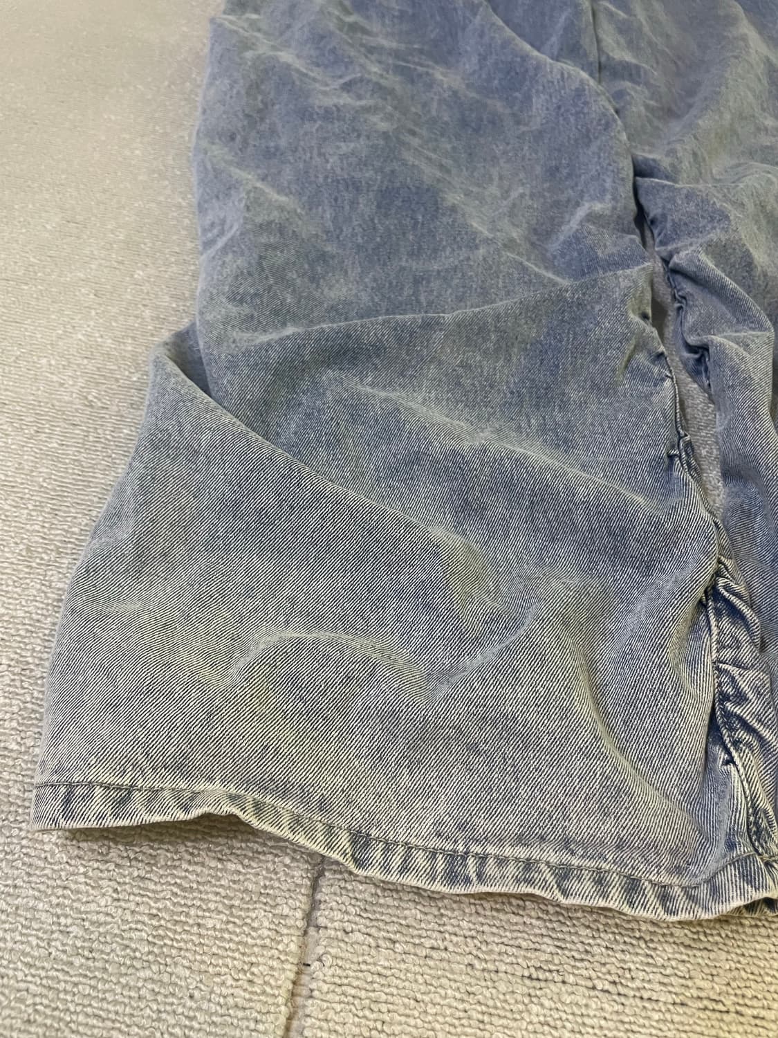 우영미 블루 셔링 팬츠 48 상품이미지6