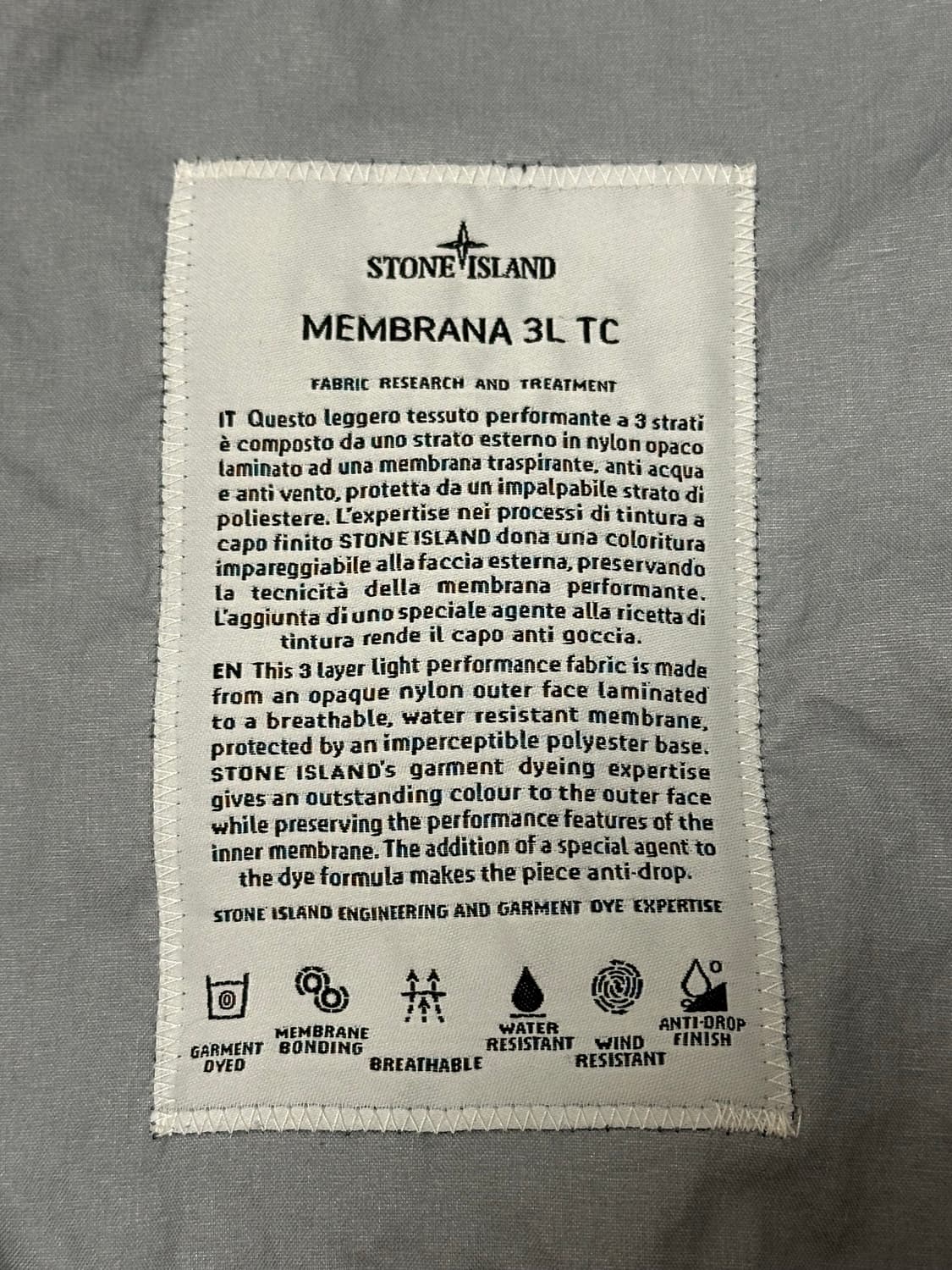 스톤아일랜드 멤브라나 자켓 21ss XL(105-110) 상품이미지2