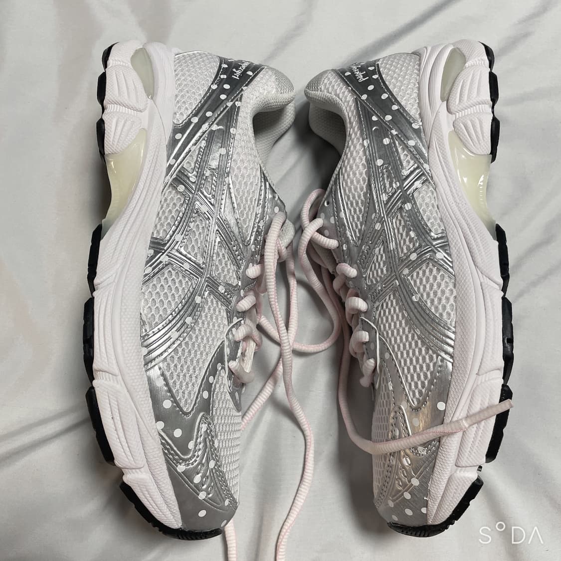 아식스 페이퍼걸 파리 빔즈 GT-2160 화이트 실버 상품이미지5