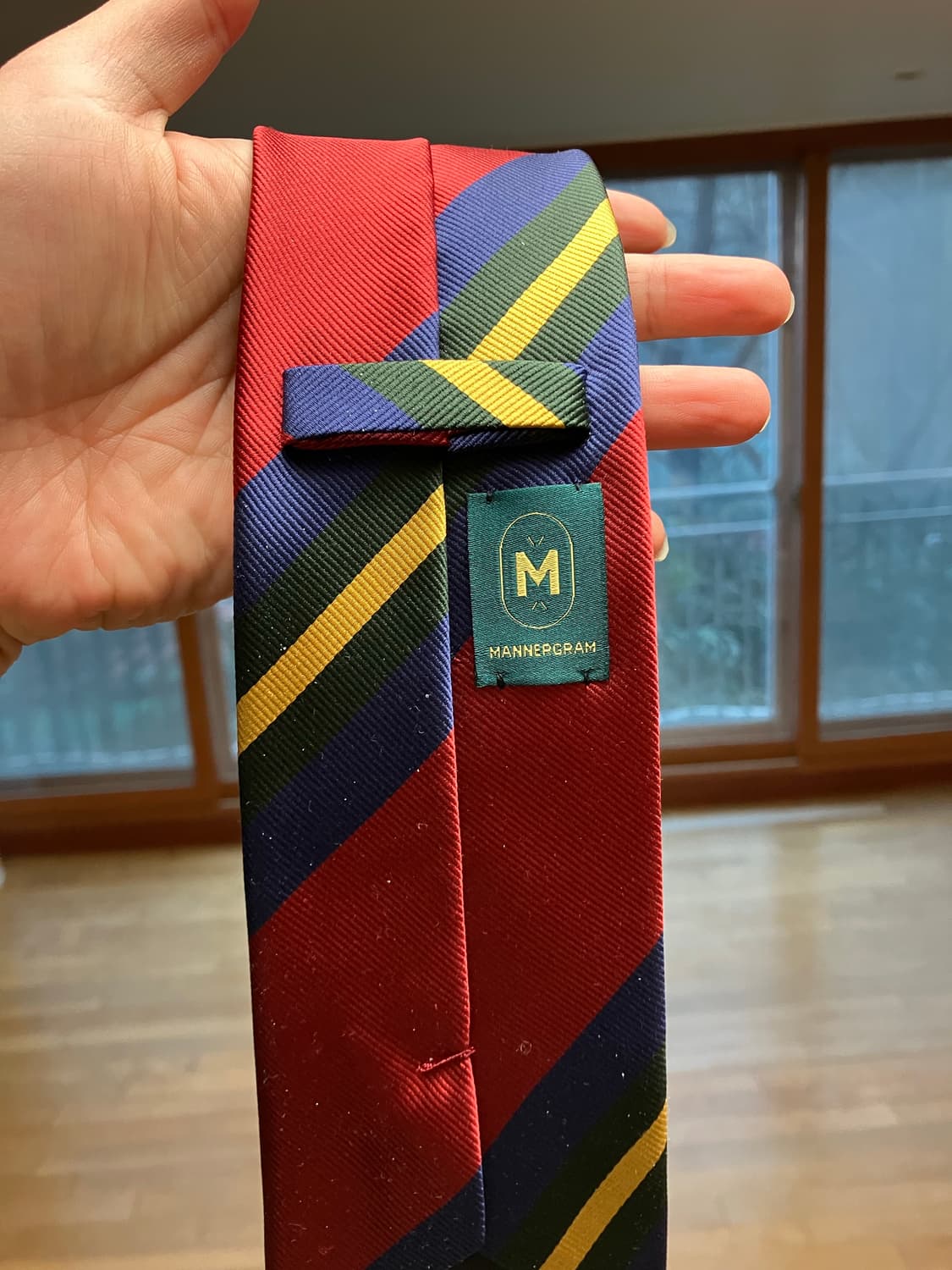 매너그램 프레피 레지멘탈 타이 상품이미지6