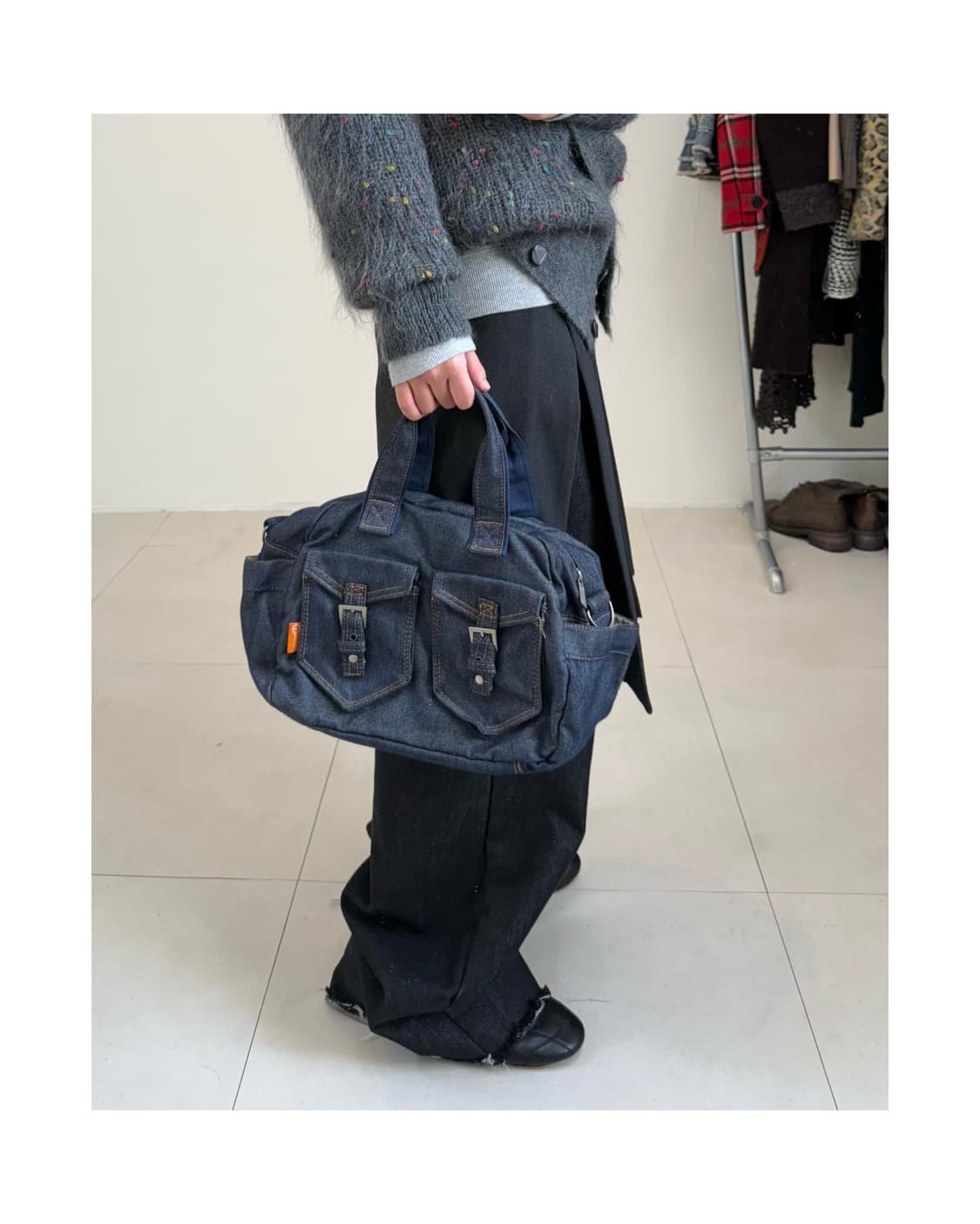 빈티지 토트백 상품이미지8