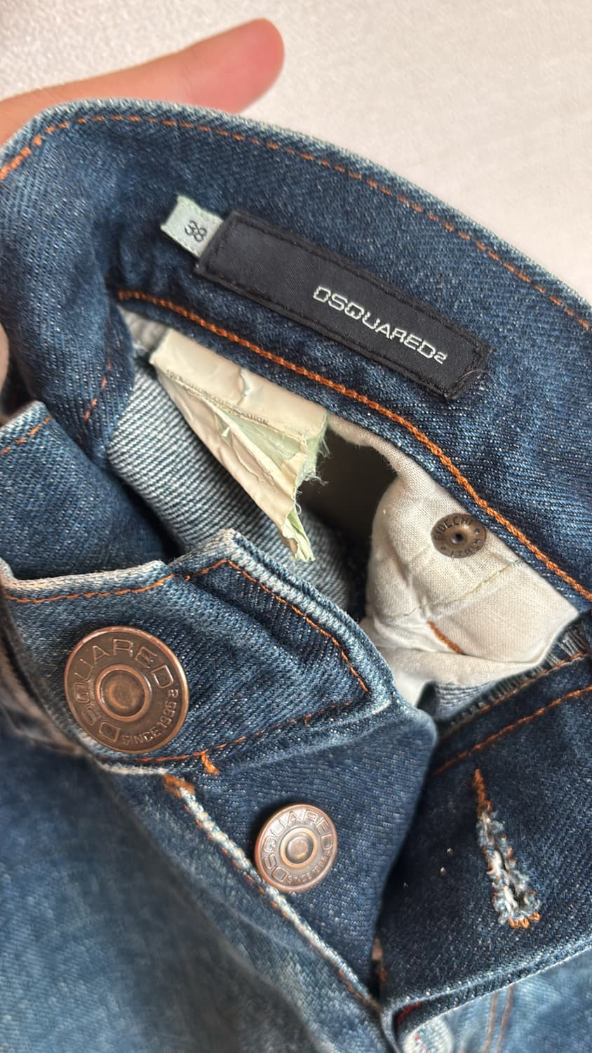 Archive DC/DC Leather Trim Jean 상품이미지7