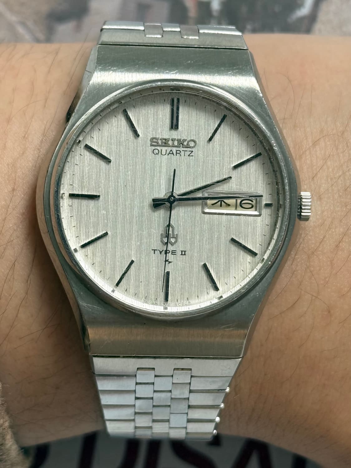 Seiko 세이코 쿼츠 TYPE II 데이 데이트 상품이미지9