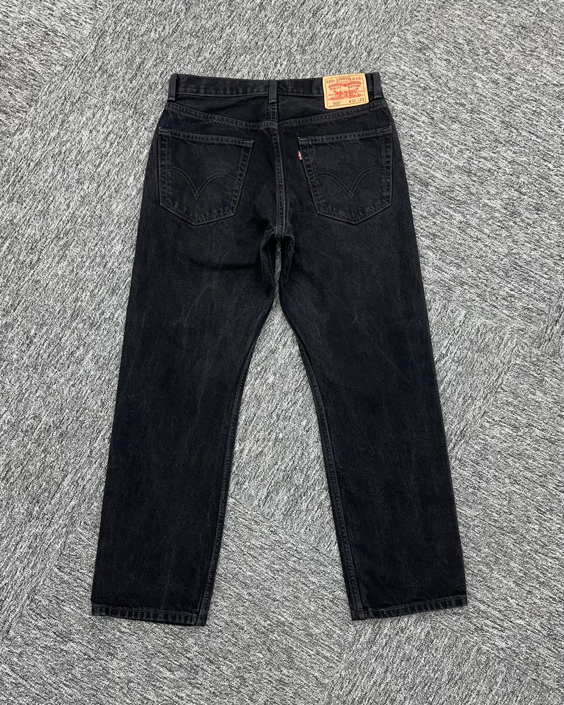 (허단39)00'S 리바이스 505 워싱블랙-M1125 상품이미지4