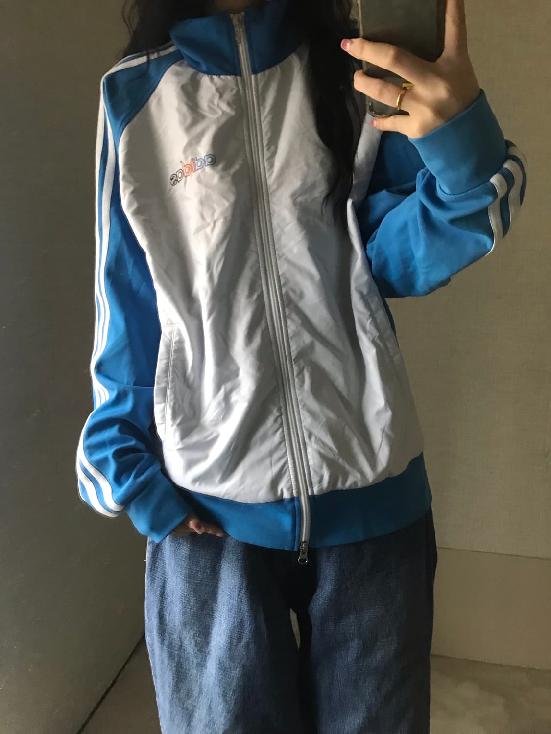 아디다스 나그랑 연하늘 져지 상품이미지5