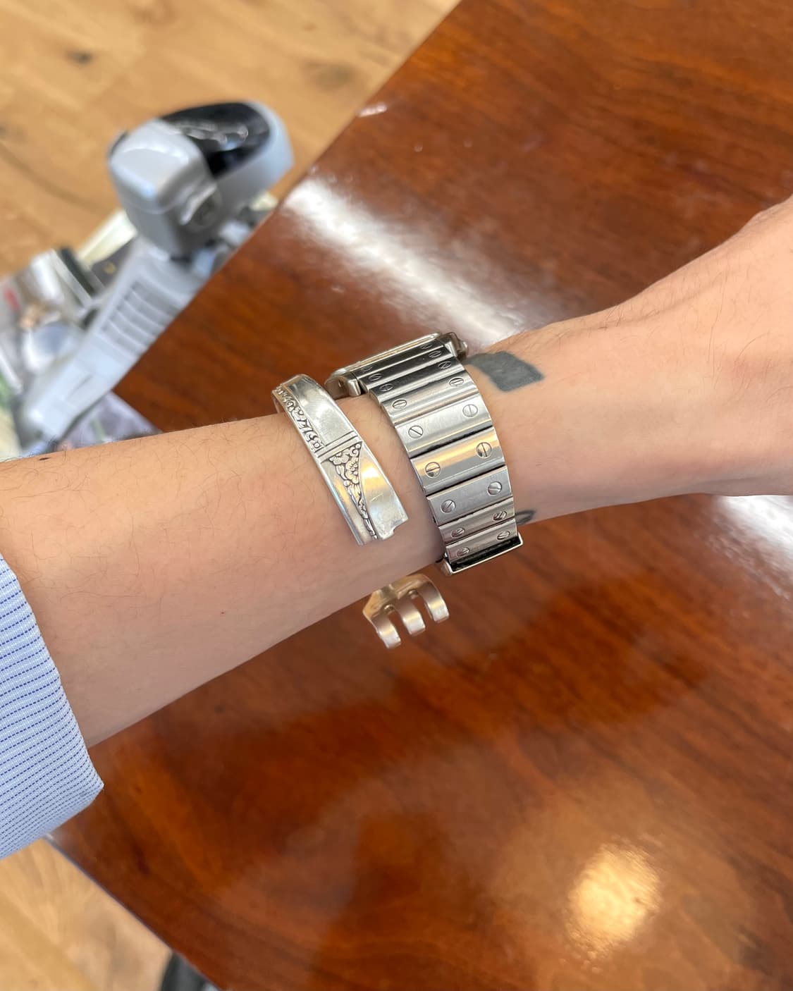 50s 빈티지 포크 뱅글 팔찌 상품이미지4