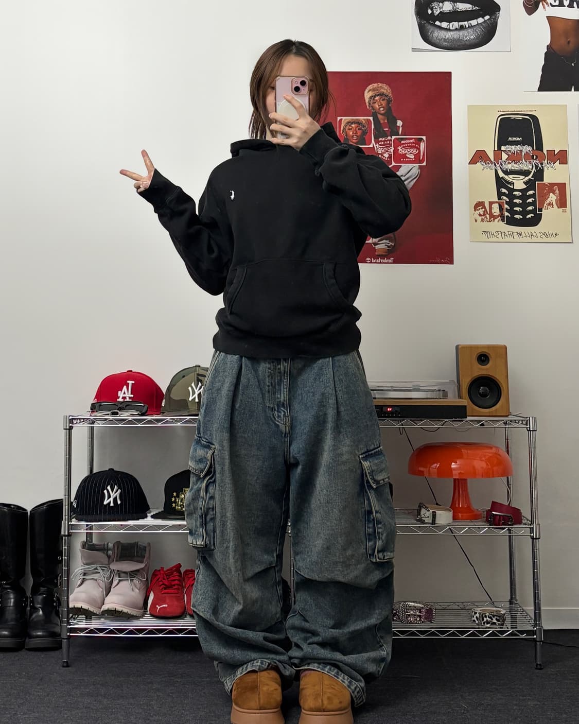 폴로 랄프로렌 화이트 포니 후드티 상품이미지4