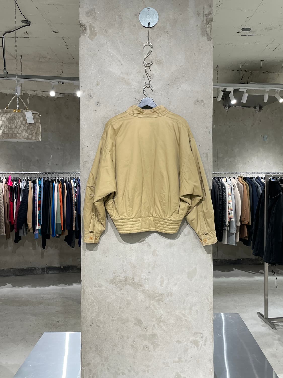 랑방 스튜디오 베이지 LS로고 멀티 버튼 자켓 상품이미지6