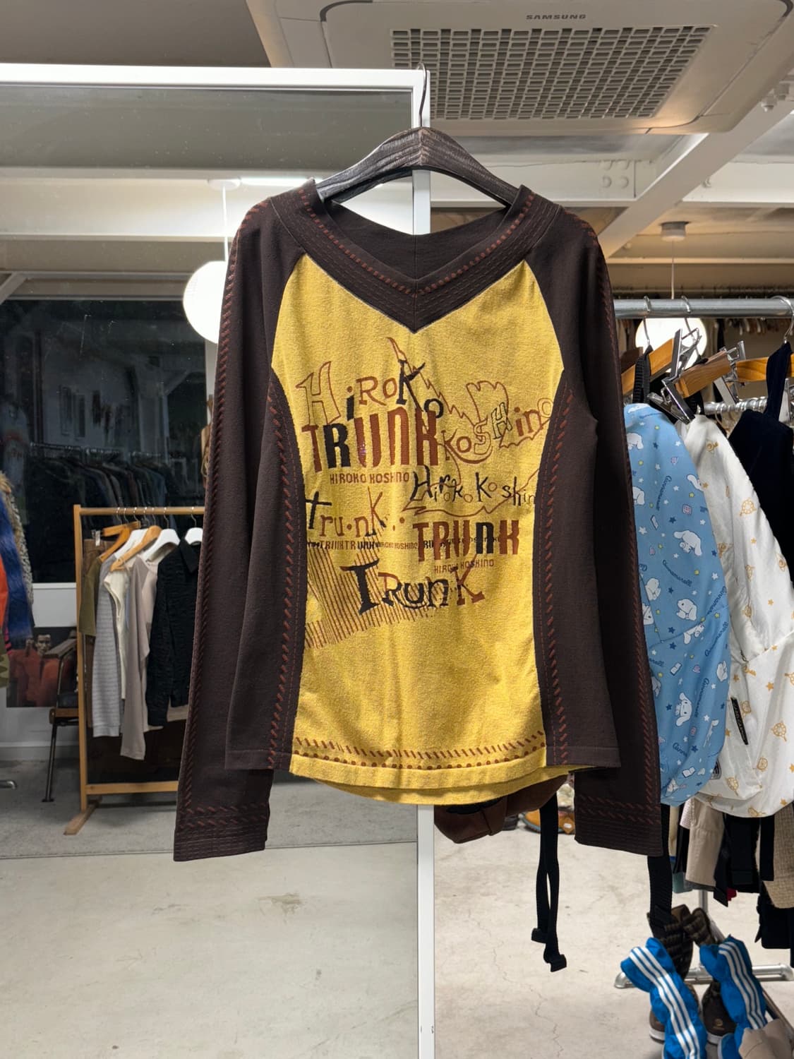 히로코 코시노 트렁크 레글런 니트 상품이미지1