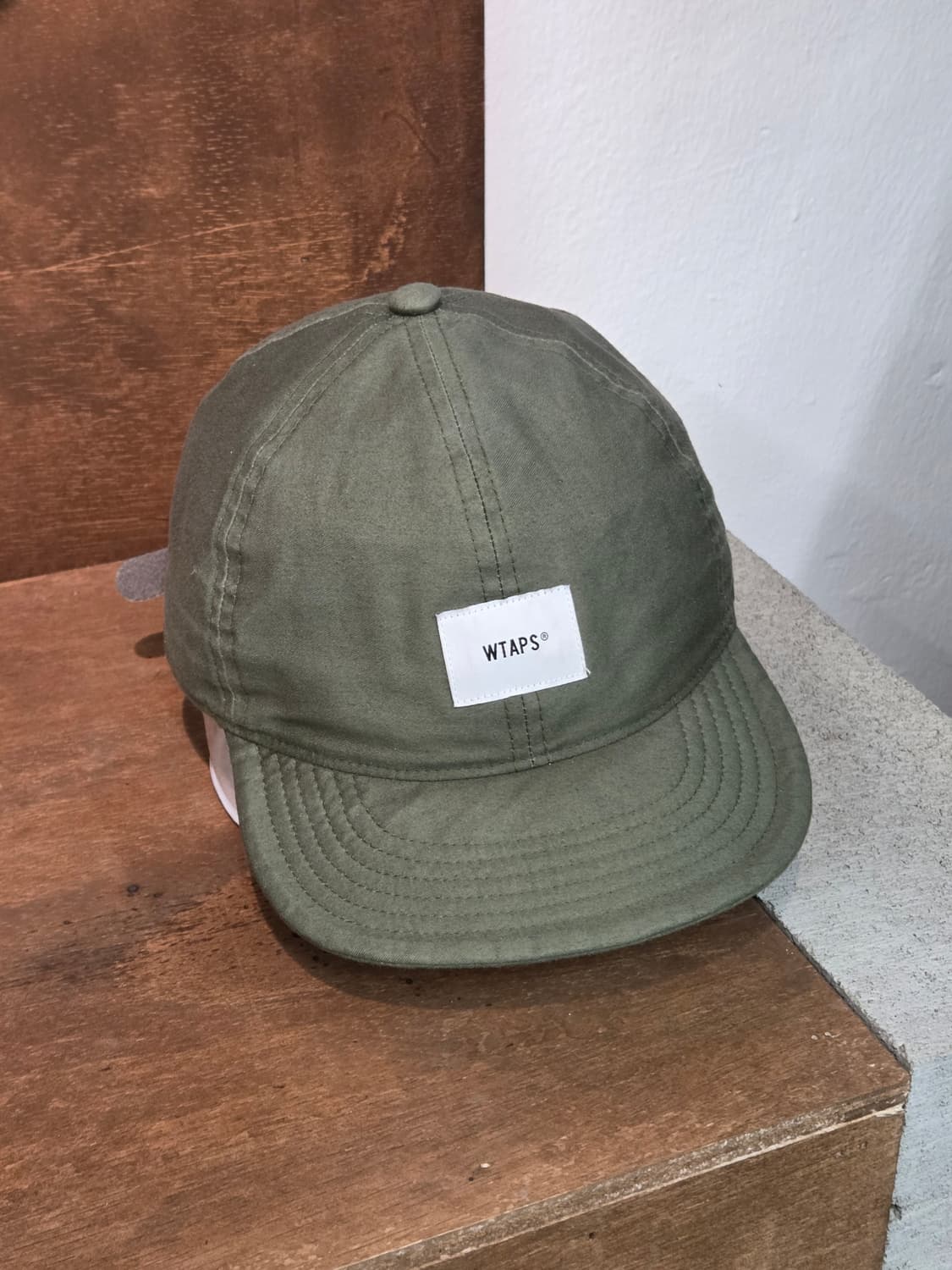 Wtaps 더블탭스 카키 캡 상품이미지3