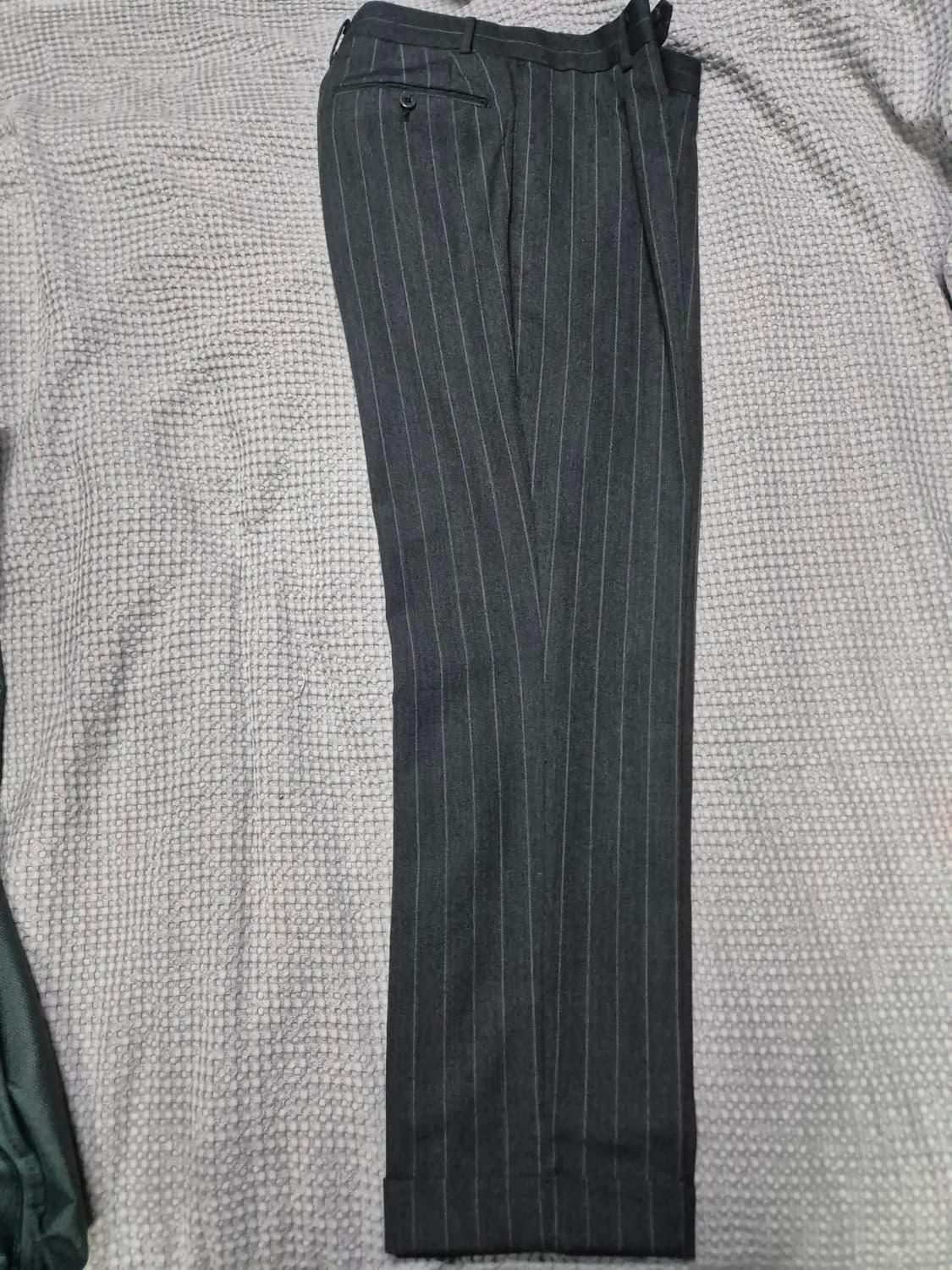 [52]링자켓 라마르쉐 신상 트레블러 스트라이프 더블 수트/아톨리니 상품이미지7