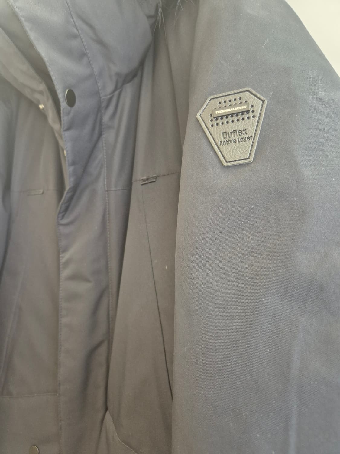 (1회착용)비브랜드 구스다운 롱패딩 110사이즈 상품이미지3