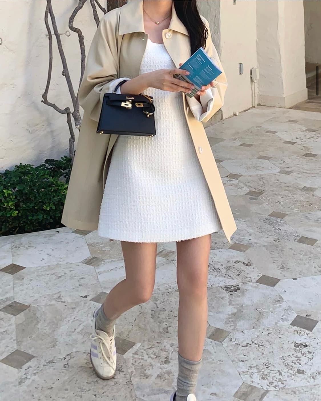 새상품) 르플레인 누아 트렌치코트 상품이미지3