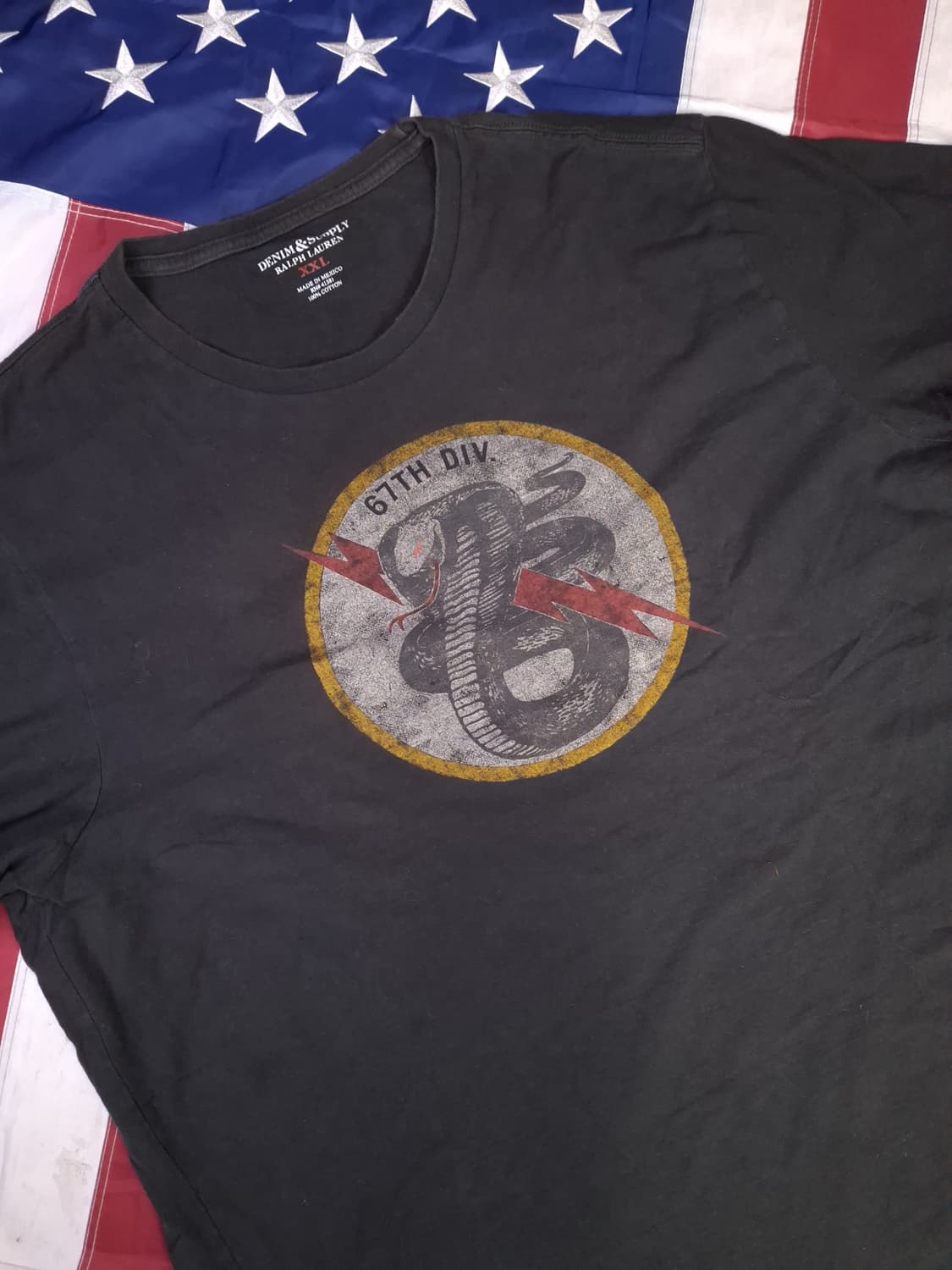 오리지날 데님앤서플라이 밀리터리 반팔티셔츠 상품이미지2