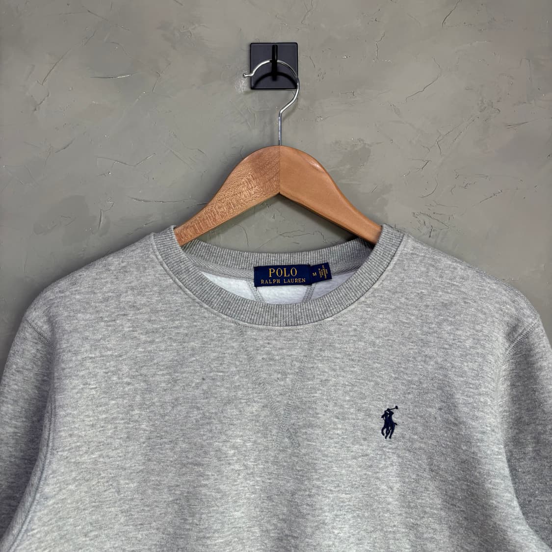 폴로 랄프로렌 맨투맨 그레이 상품이미지2