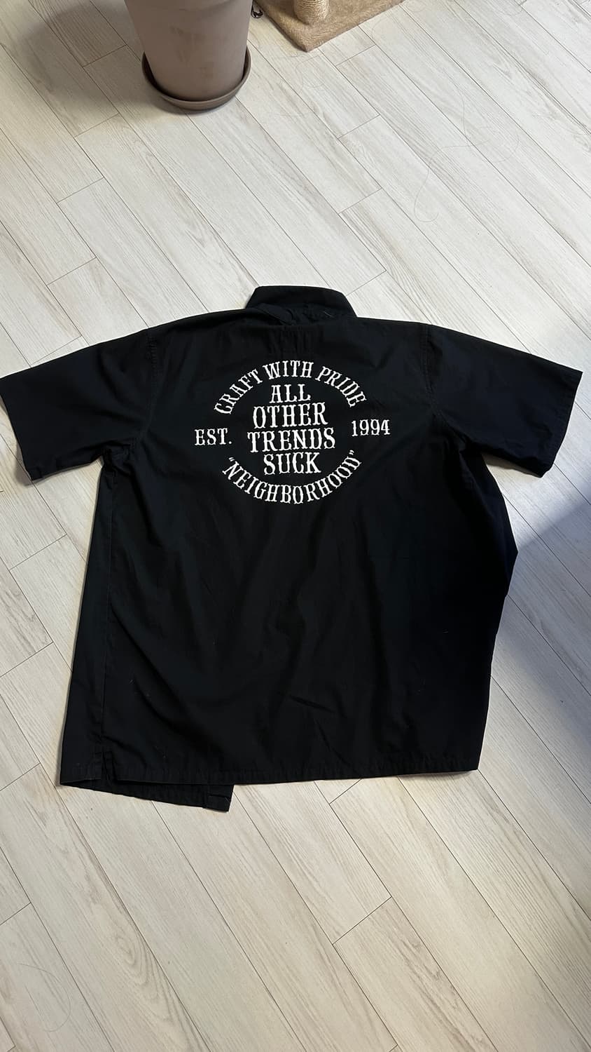 네이버후드 반팔셔츠 사이즈 L 황금사이즈 상품이미지2