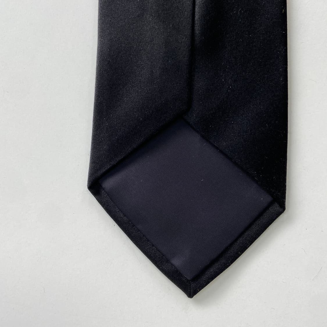 BELLUMORE 블랙 100실크넥타이 8.7cm 상품이미지7
