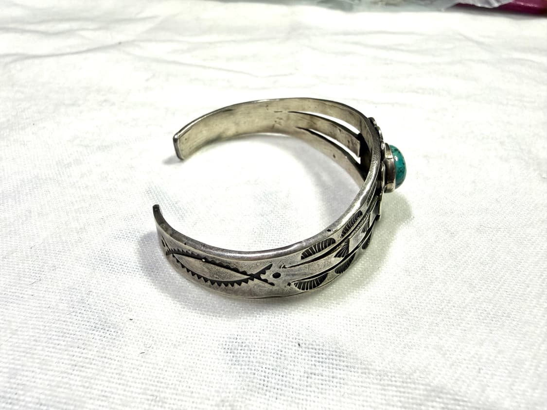 라차즈 네이티브 아메리칸 스털링 실버 뱅글 (lacharz) 상품이미지4