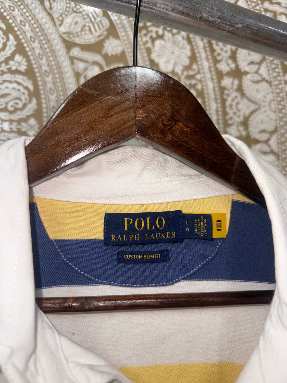 폴로 랄프로렌 스트라이프 긴팔 카라티  상품이미지4