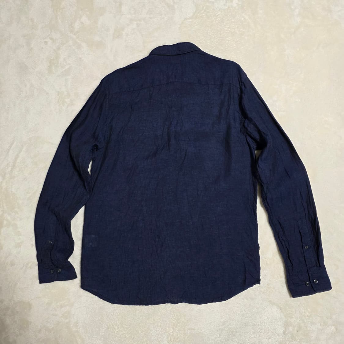 (XL)지오다노 린넨 100% 셔츠 상품이미지3