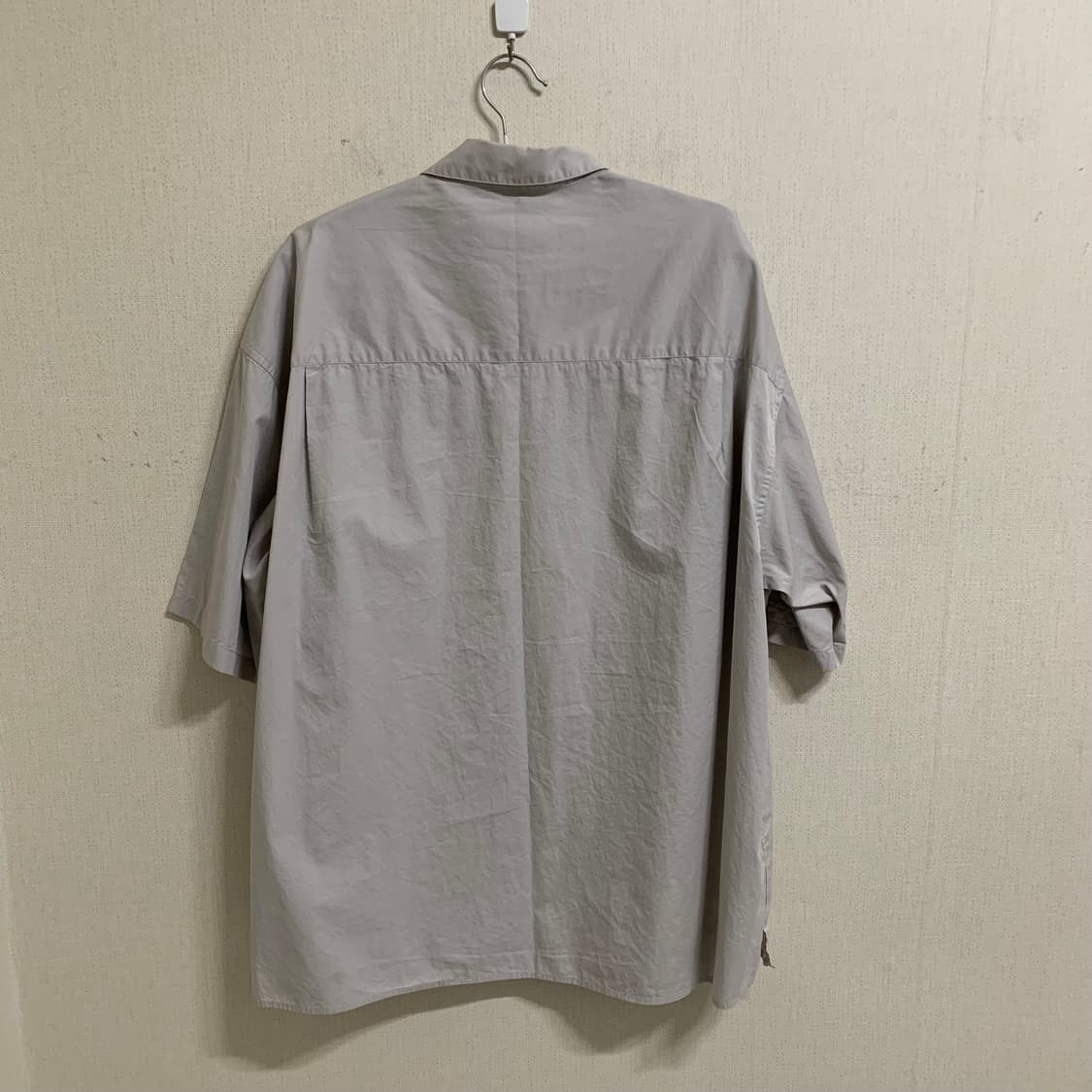 [2사이즈] 어나더오피스 라이터 셔츠 도브 그레이 상품이미지5