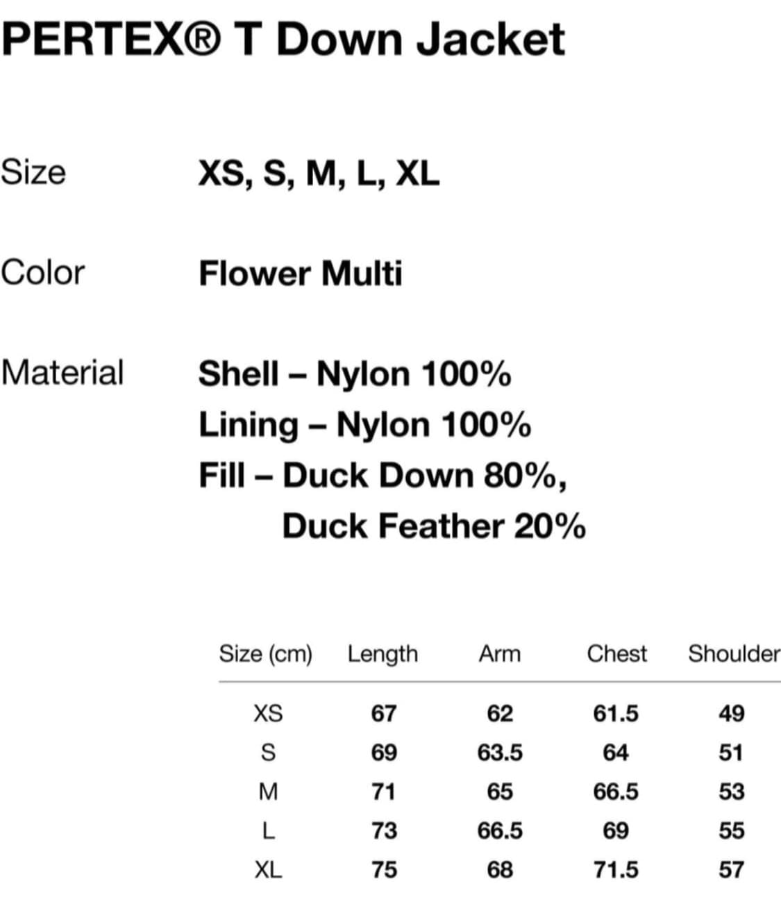 디스이즈네버댓 플라워 패딩 상품이미지7