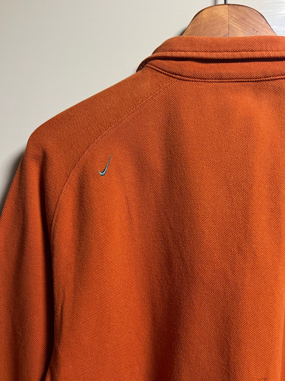 00s 나이키 오렌지 반팔 카라티 상품이미지8