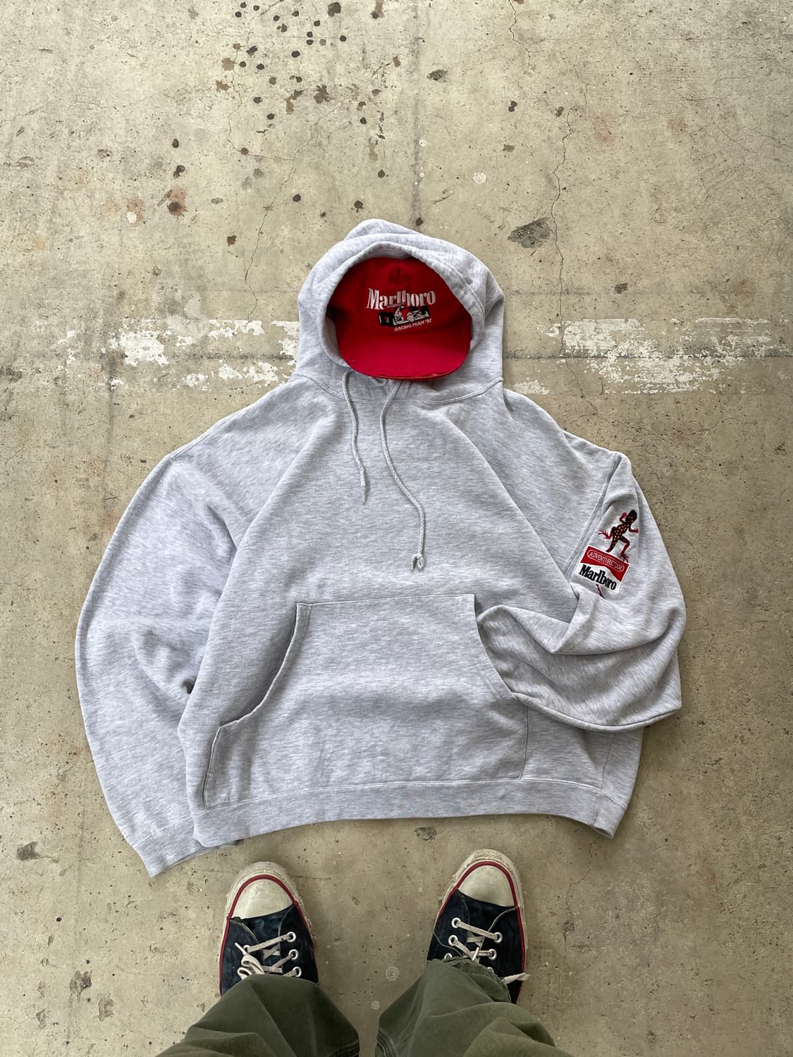 90s Marlboro Gecko Lizard Hoodie 상품이미지2