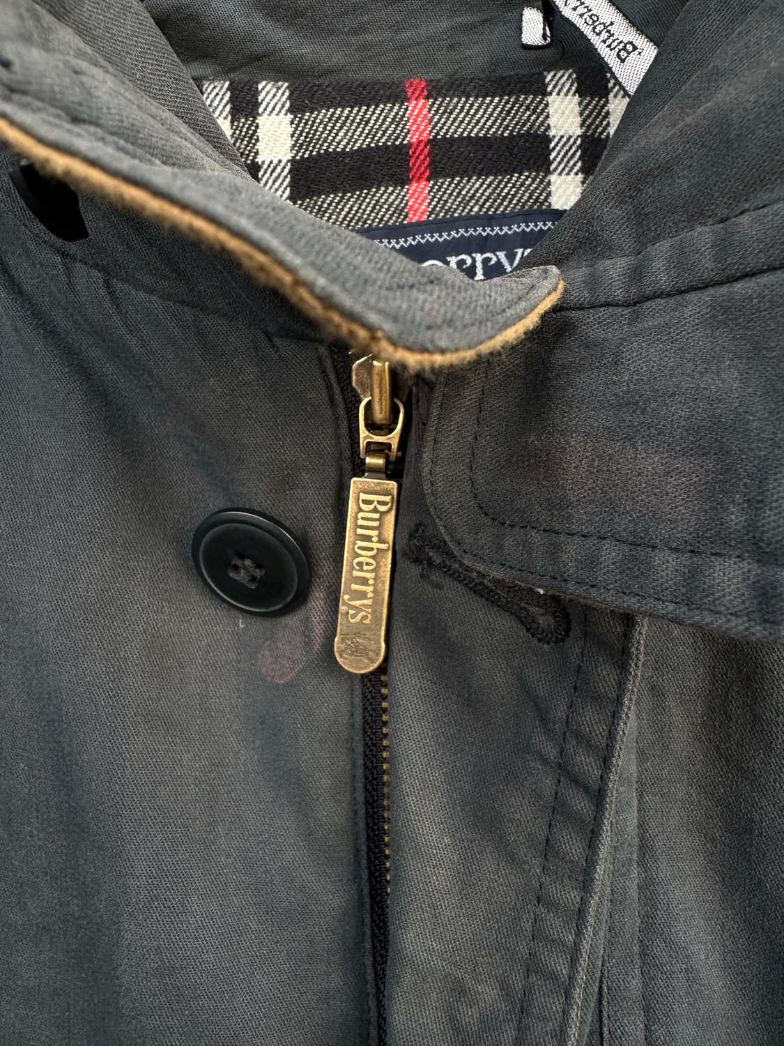 버버리 빈티지 헌팅자켓 상품이미지6