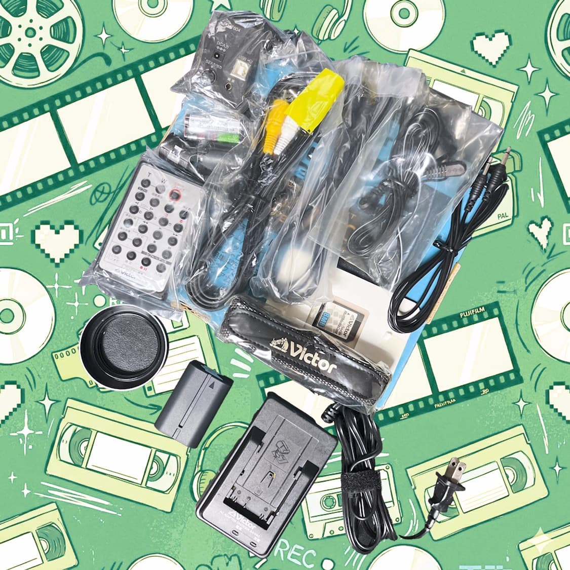 JVC(Victor) GR-DV2000 6mm 캠코더 (테이프리스 가능) 상품이미지6