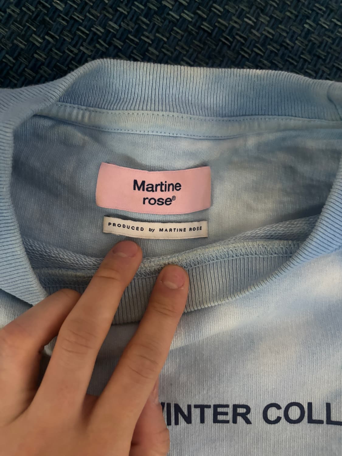 마틴로즈 타이다이 맨투맨 상품이미지2