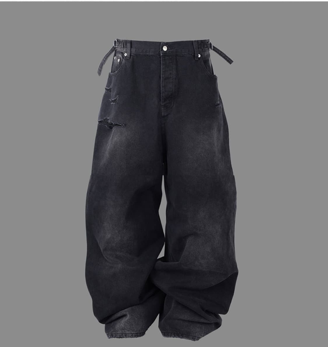 [1] 어웬드 더스티 배기 데님 진 상품이미지1