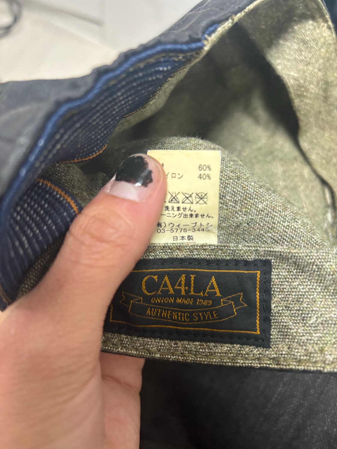 Ca4la work cap 상품이미지6