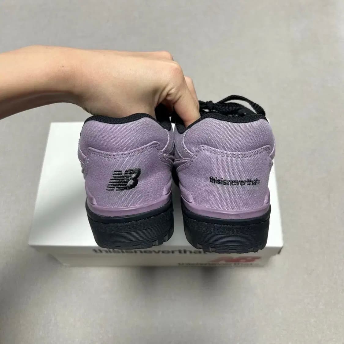 뉴발란스X디스이즈네버댓 550 라벤더 230 상품이미지5