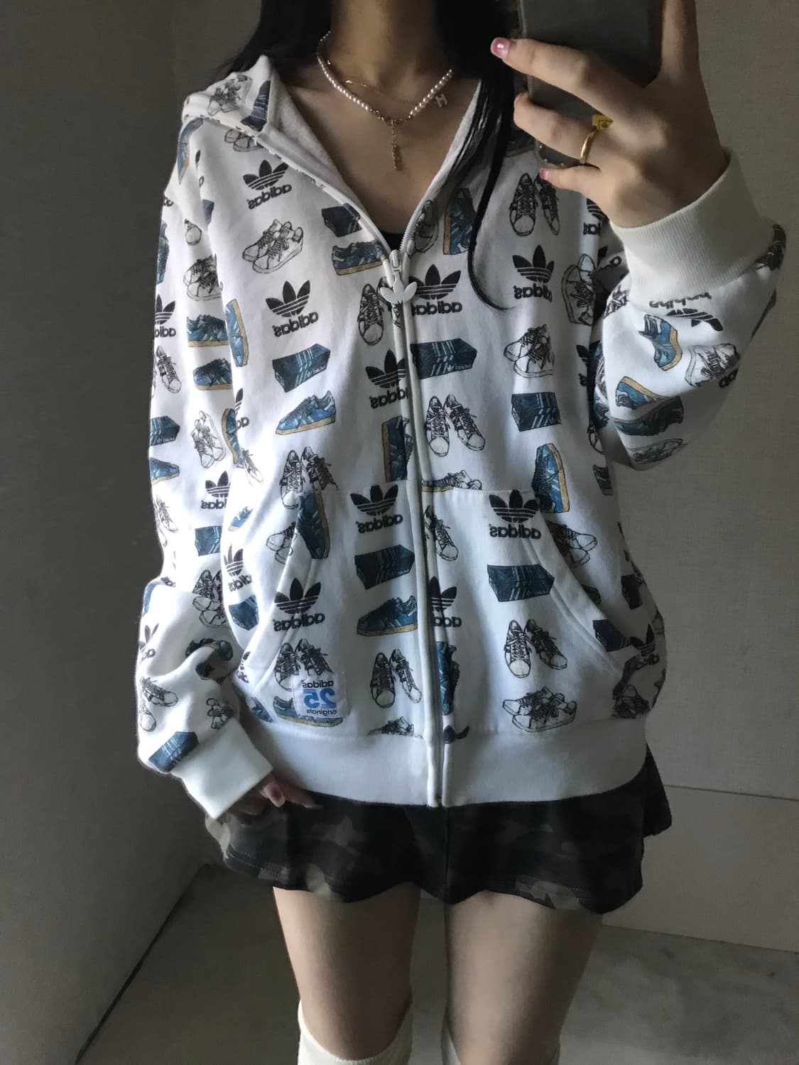 아디다스25주년 한정판 후드집업 상품이미지4