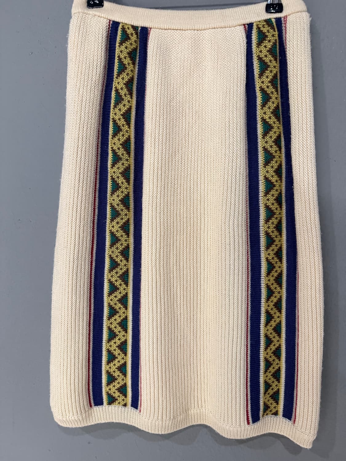 ethnic pattern point wool skirt 상품이미지5