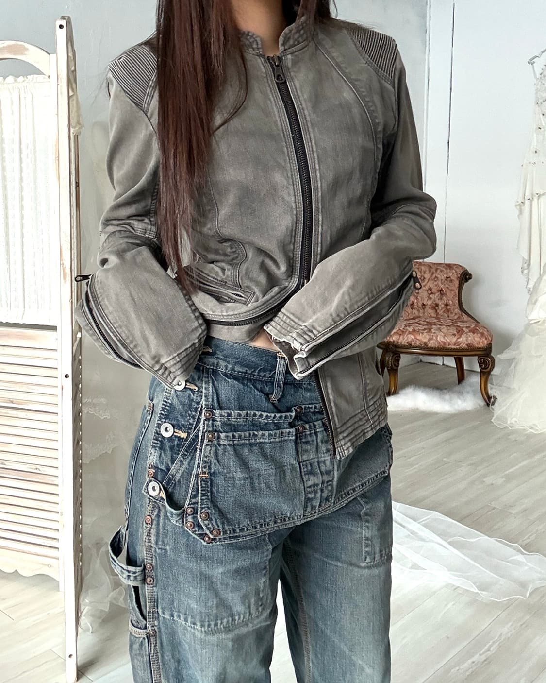 Archive G.O.A 2way zip-up jacket 상품이미지4