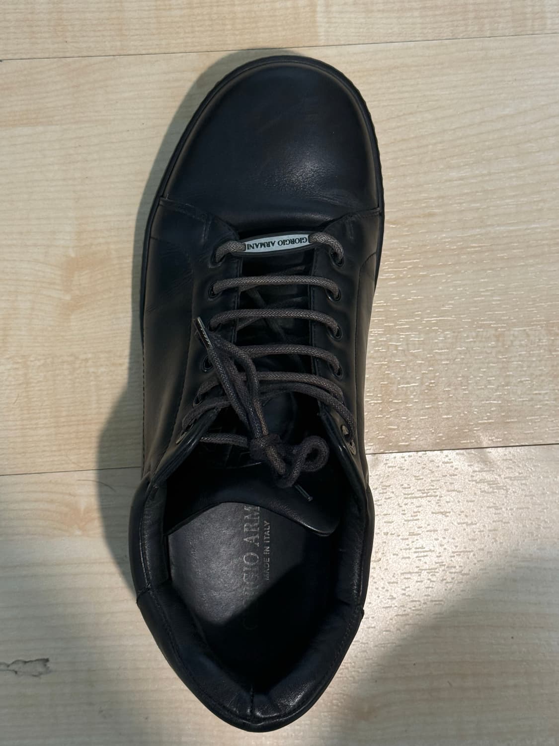 아르마니 가죽스니커즈 42(AGU332) 상품이미지3