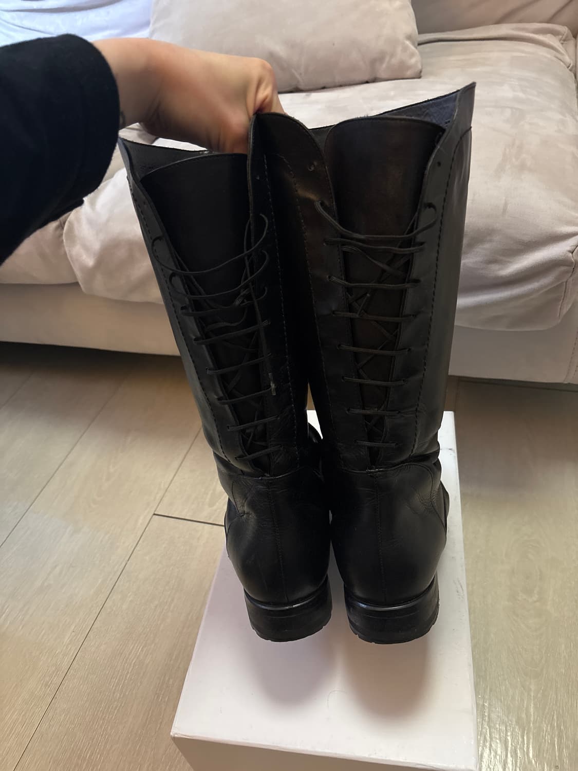 Vintage 레더부츠 상품이미지3