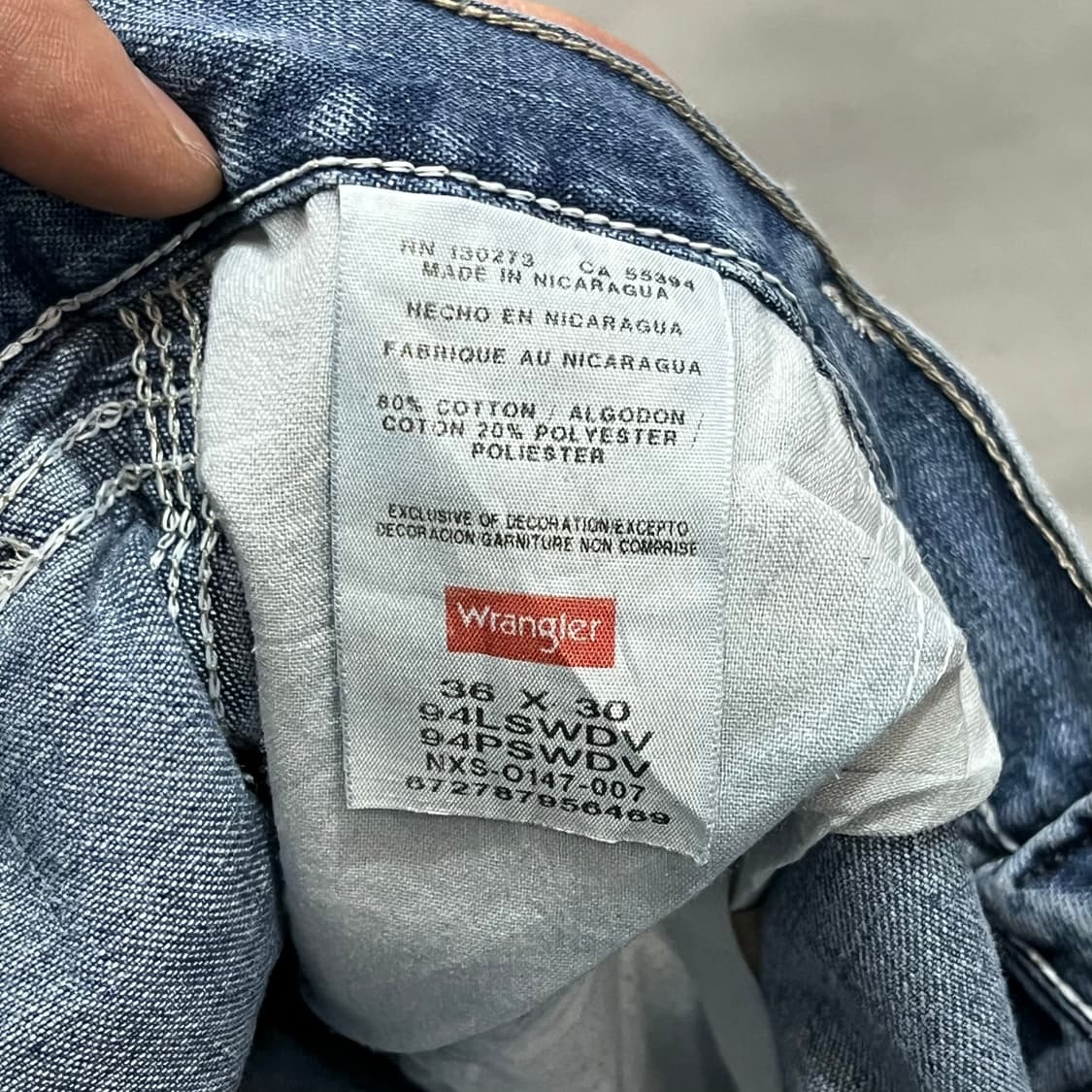  랭글러 카펜터 데님팬츠 y15252 상품이미지7