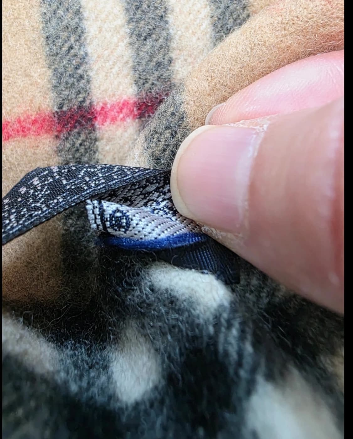 버버리 램스울 머플러 상품이미지9