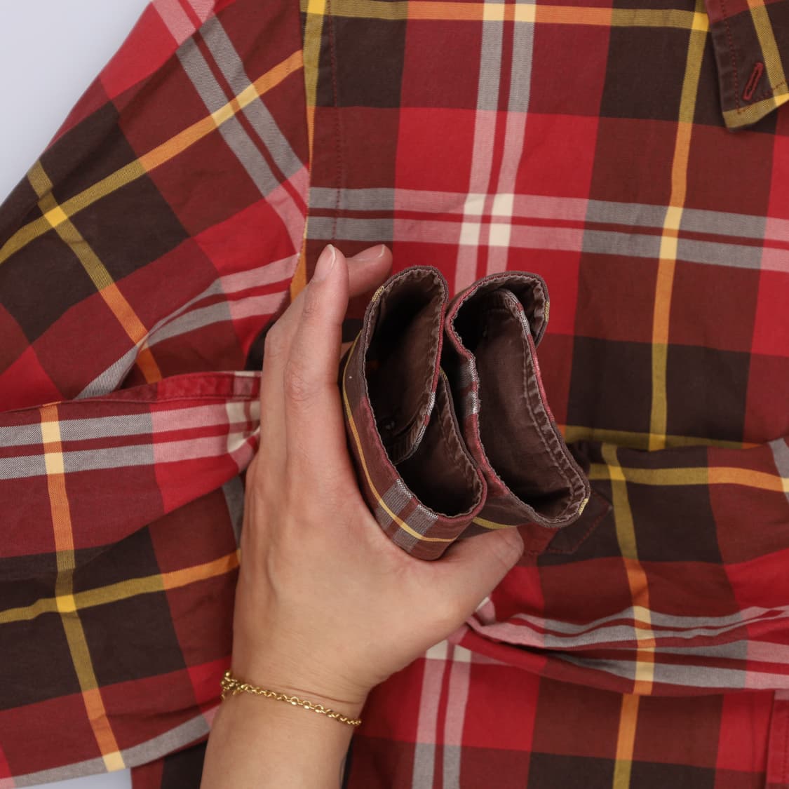 L 티니위니 체크 셔츠 0330H1 상품이미지4