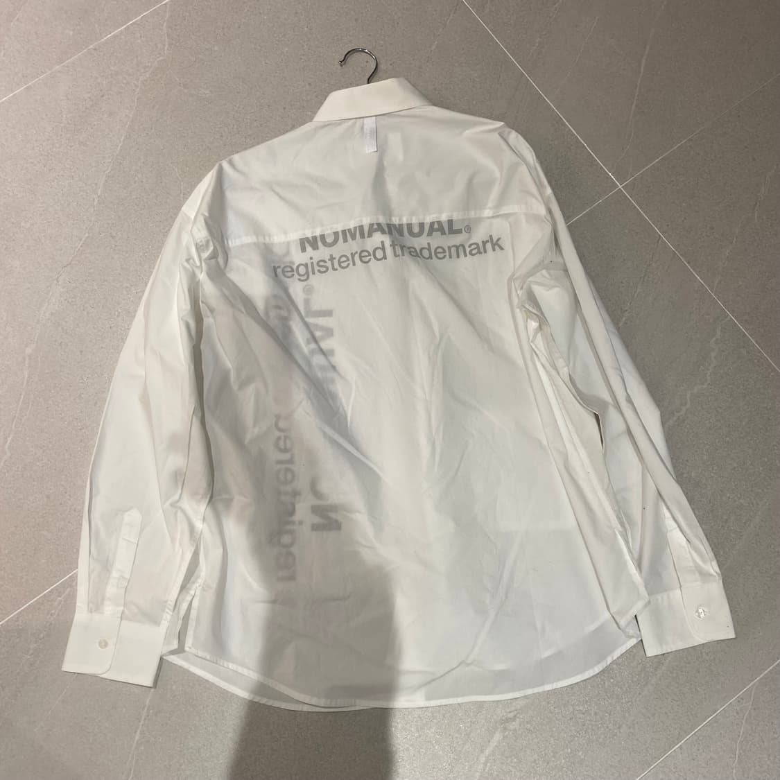 노매뉴얼 셔츠 상품이미지3