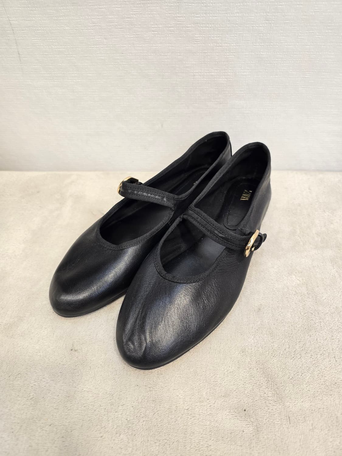 새상품) 자라 ZARA 블랙 메리제인 슈즈 EUR 39(250~255) 상품이미지1