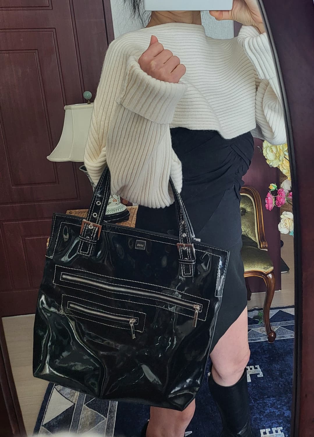 멜라운지 볼레로 가디건 크롭 숄 가디건 상품이미지4