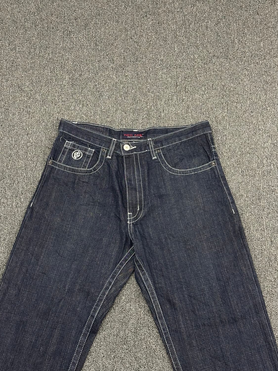 34)RED APE 빈티지 Y2K 포켓 페이즐리 자수 힙합팬츠 상품이미지6