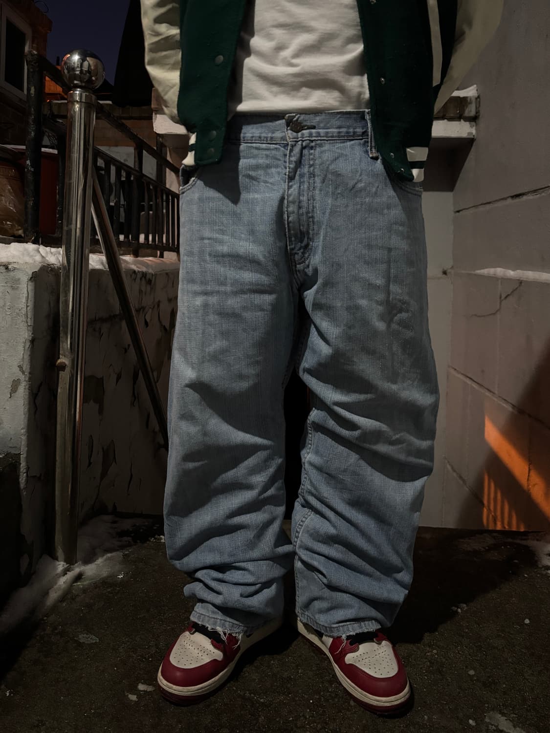 리바이스 569 연청 데님 팬츠 상품이미지3