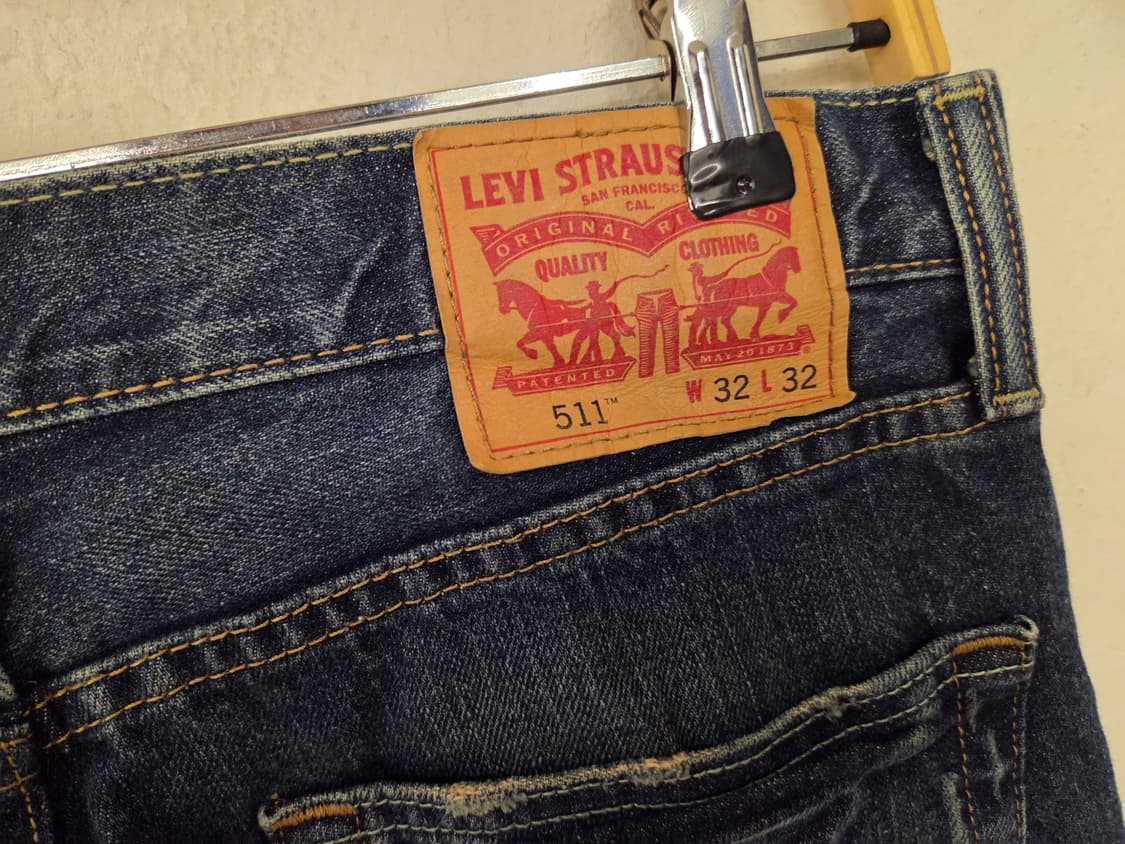 리바이스 511 데미지 워싱 청바지 상품이미지5